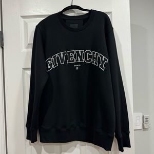 Givenchy Logo Embroidered Crewneck Sweatshirt